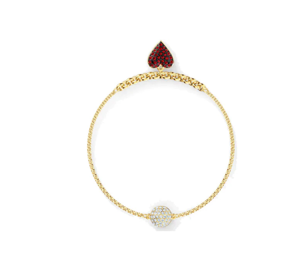SWAROVSKI Remix Crystal HEART Magnetic Bracelet L